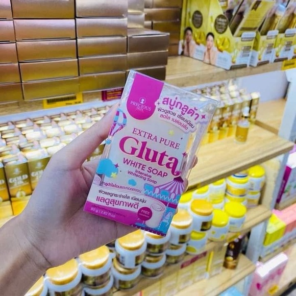 PRECIOUS SKIN EXTRA PURE GLUTA WHITE SOAP - Picture 1 of 3